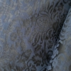 Jacquard tapestry blu e nero